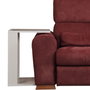 Hanah Home Mesa Auxiliar Single - Shiny White